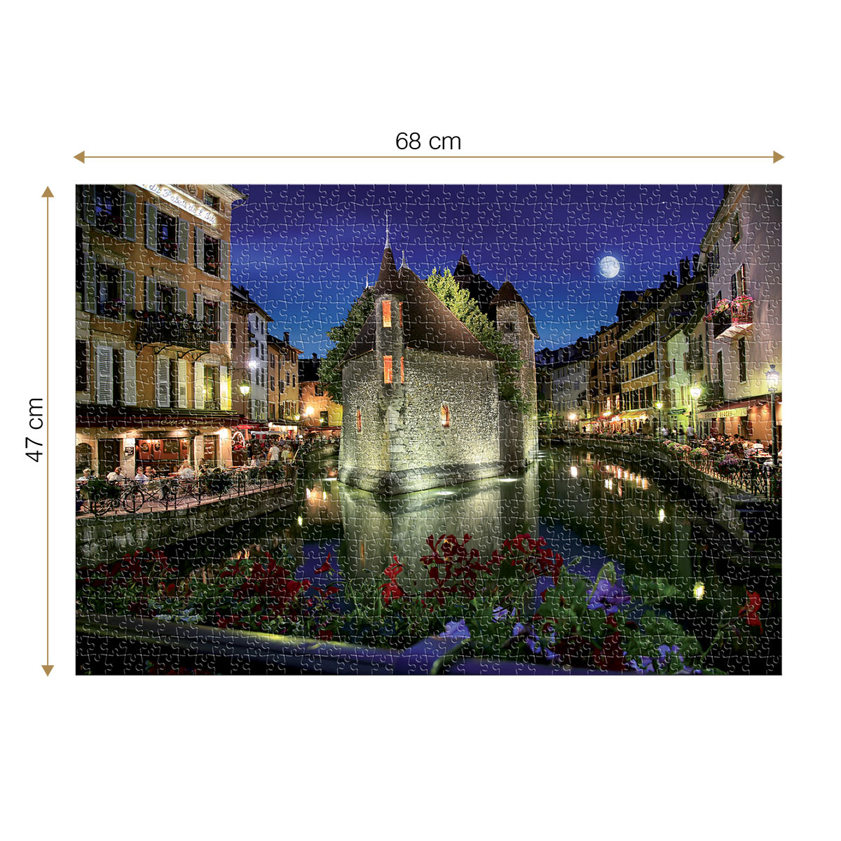Roovi Annecy, France 1000 Teile Puzzle Roovi-70531 Roovi Annecy, France 1000 Teile Puzzle Roovi-70531 von Roovi