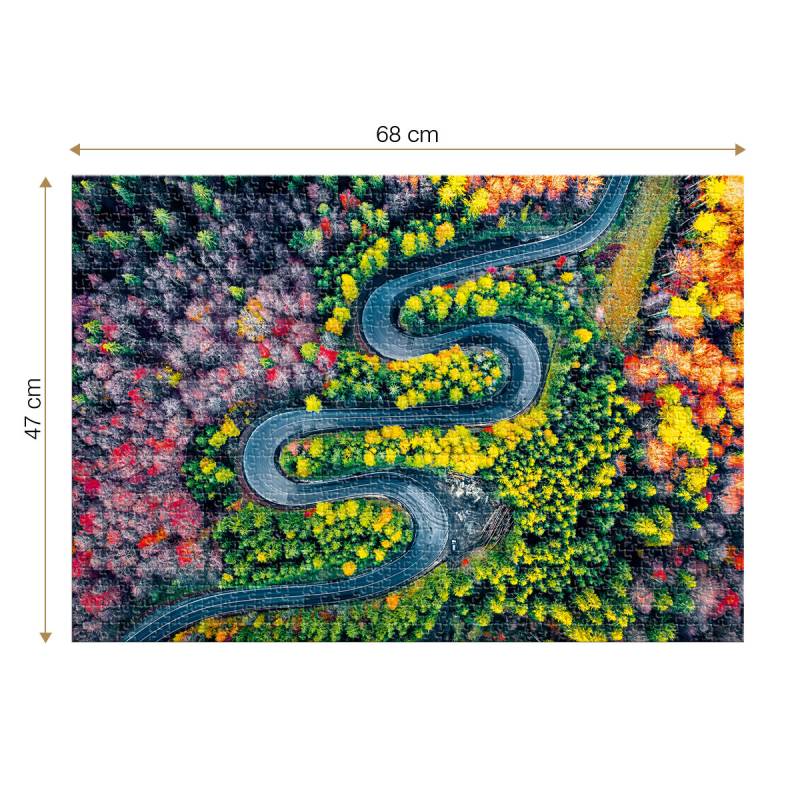 Roovi Cheia Pass 1000 Teile Puzzle Roovi-80035 von Roovi