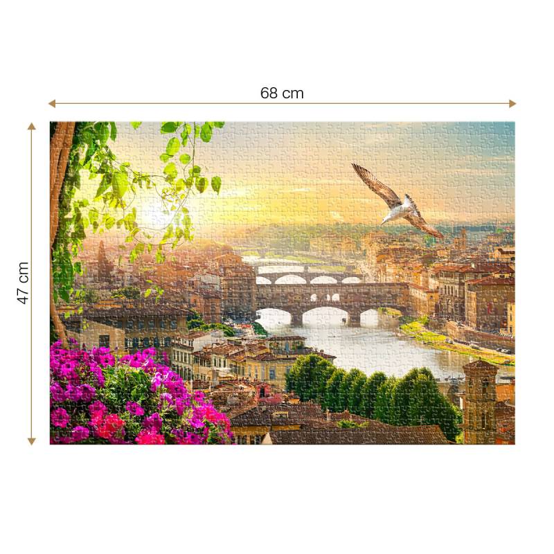 Roovi Florence, Italy 1000 Teile Puzzle Roovi-79954 Roovi Florence, Italy 1000 Teile Puzzle Roovi-79954 von Roovi