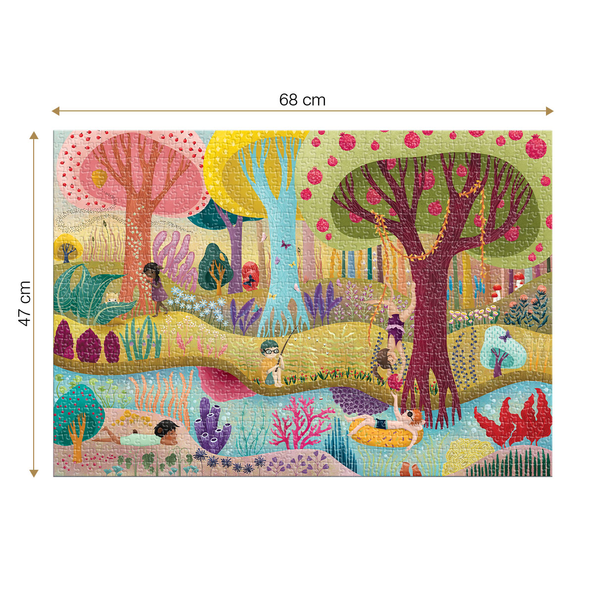 Roovi Magic Forest, Summer 1000 Teile Puzzle Roovi-79732 Roovi Magic Forest, Summer 1000 Teile Puzzle Roovi-79732 von Roovi