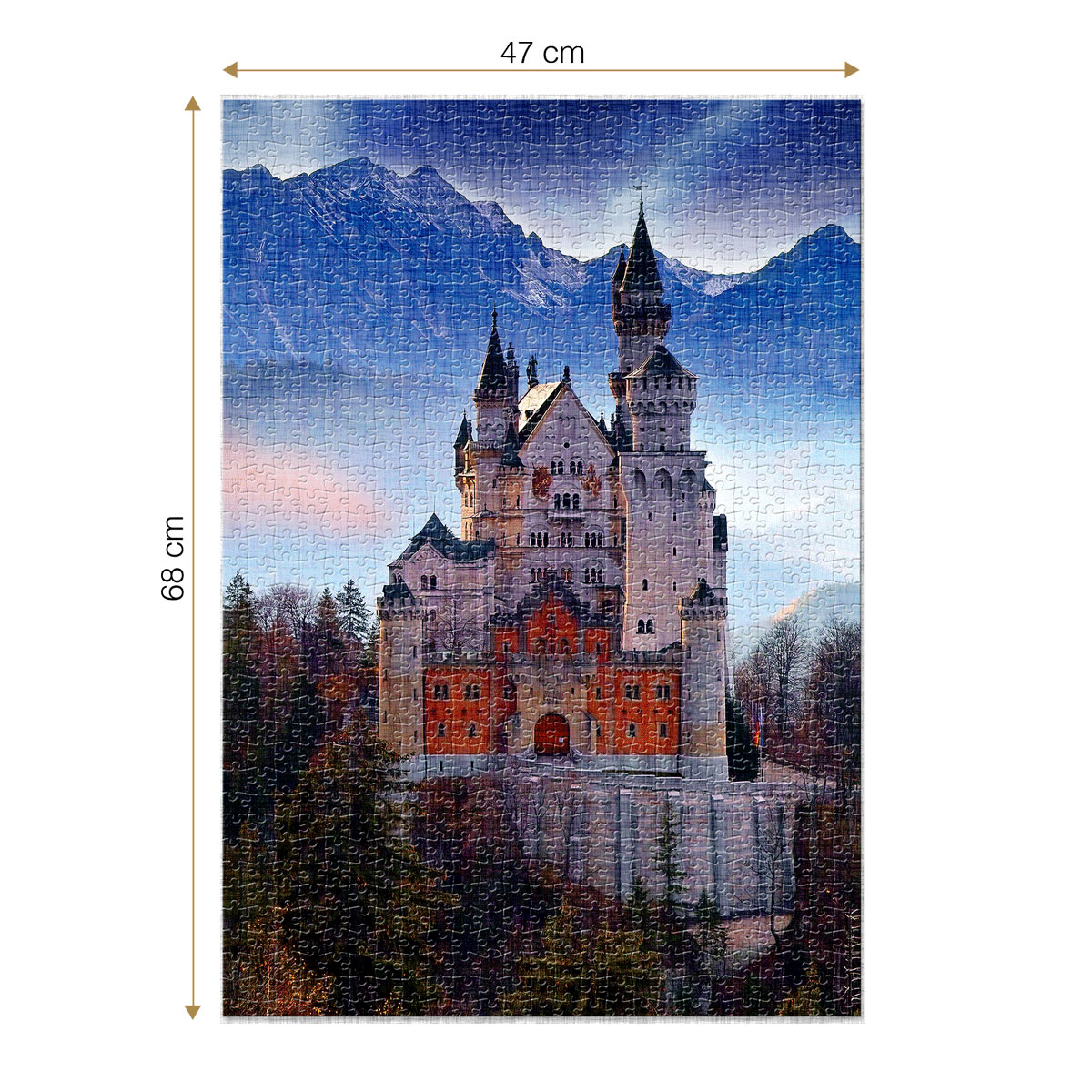 Roovi Neuschwanstein Castle, Germany 1000 Teile Puzzle Roovi-75963 Roovi Neuschwanstein Castle, Germany 1000 Teile Puzzle Roovi-75963 von Roovi
