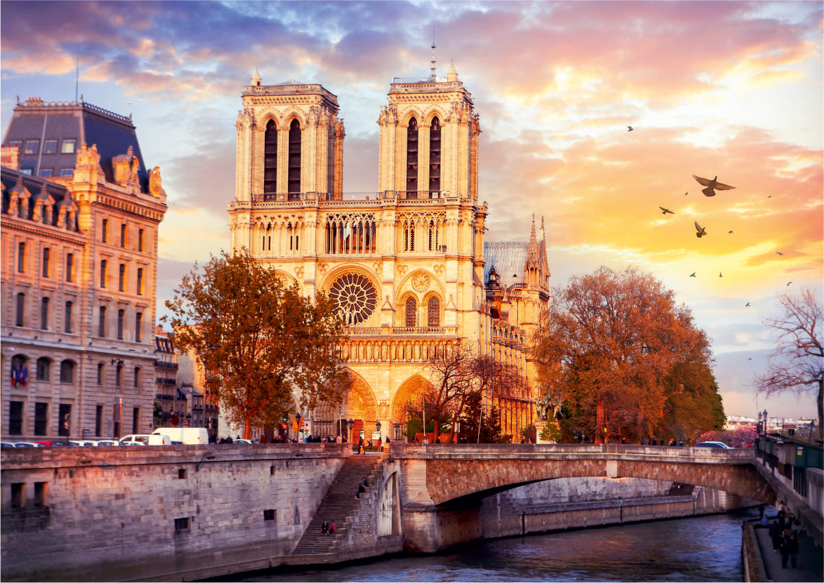 Roovi Notre Dame Paris, Frankreich 500 Teile Puzzle Roovi-80707 Roovi Notre Dame Paris, Frankreich 500 Teile Puzzle Roovi-80707 von Roovi