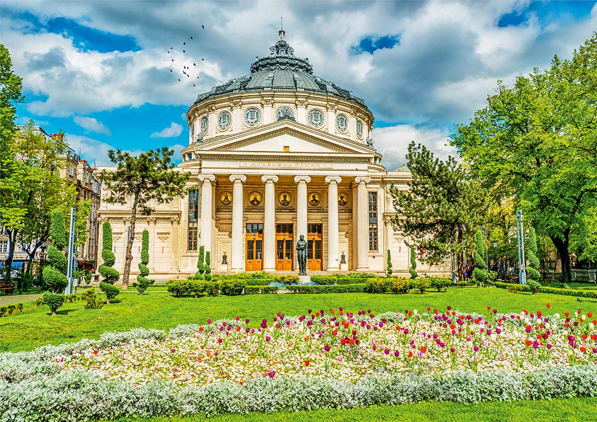 Roovi Rumänisches Athenaeum, Bukarest 500 Teile Puzzle Roovi-80660 Roovi Rumänisches Athenaeum, Bukarest 500 Teile Puzzle Roovi-80660 von Roovi