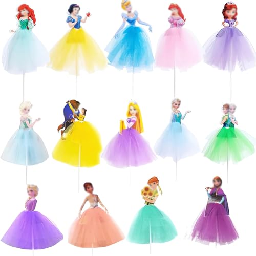 Ropniik 18 Stück Tortendeko Prinzessinnen Cake Toppers,Prinzessin Tortendeko Mädchen,Princess Party Deko Kindergeburtstag Figuren Kuchen Toppers Für Kinder Geburtstag Party Kuchen Dekoration Supplies Ropniik 18 Stück Tortendeko Prinzessinnen Cake Toppers,Prinzessin Tortendeko Mädchen,Princess Party Deko Kindergeburtstag Figuren Kuchen Toppers Für Kinder Geburtstag Party Kuchen Dekoration Supplies von Ropniik