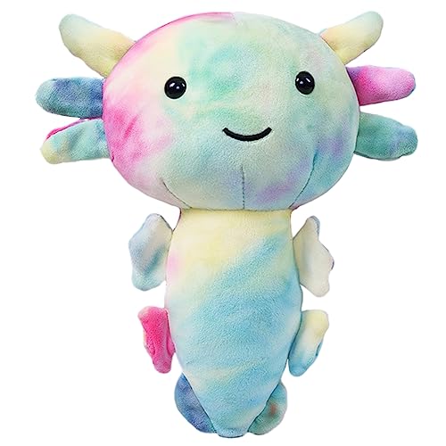 Ropniik Axolotl Plüsch 20cm Axolotl Stofftier Plüsch Axolotl Plüschtier Niedliche Axolotl Weiches und Süßes Gefülltes Plüschkissen Flauschiges Kuscheltier Stofftierpuppe für Kinder von Ropniik