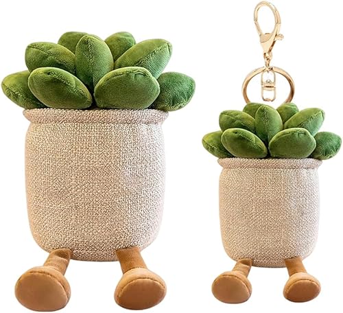 Ropniik Sukkulenten Plüschtier Beige und Schlüsselanhänger Set, Süßes Plüschpflanze Sukkulente, Niedlicher Sukkulenten Anhänger, Geschenke für Kinder Jungen Mädchen Weihnachten Geburtstag (Beige) Ropniik Sukkulenten Plüschtier Beige und Schlüsselanhänger Set, Süßes Plüschpflanze Sukkulente, Niedlicher Sukkulenten Anhänger, Geschenke für Kinder Jungen Mädchen Weihnachten Geburtstag (Beige) von Ropniik