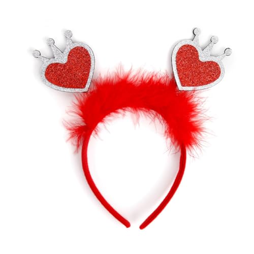 Rorqgd Stil 12 - Neues Valentinstag-Stirnband, Hochzeit, Tanzkleid, Romantisches Foto-Stirnband, Liebesfeder-Kopf-Haarbefestigung Rorqgd Stil 12 - Neues Valentinstag-Stirnband, Hochzeit, Tanzkleid, Romantisches Foto-Stirnband, Liebesfeder-Kopf-Haarbefestigung von Rorqgd
