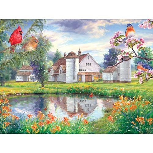 RoseArt - Abraham Hunter - Summer On The Farm - 300 Teile Puzzle für Erwachsene RoseArt - Abraham Hunter - Summer On The Farm - 300 Teile Puzzle für Erwachsene von Rose Art