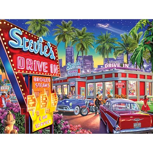 RoseArt - Back to The Past - Stevie's Diner - 750 Teile Puzzle RoseArt - Back to The Past - Stevie's Diner - 750 Teile Puzzle von Rose Art