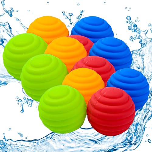 Wasserbomben Wiederverwendbar, RoseFlower Selbstschließende Wasserbomben Wasserspielzeug für Sommeraktivitäten im Freien, Wasserspielzeug für Kinder und Erwachsene auf Partys, Pool, Garten, Strand Wasserbomben Wiederverwendbar, RoseFlower Selbstschließende Wasserbomben Wasserspielzeug für Sommeraktivitäten im Freien, Wasserspielzeug für Kinder und Erwachsene auf Partys, Pool, Garten, Strand von RoseFlower
