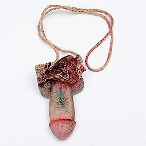 Carnification Halloween Blood Props Fake Scary Broken Body Parts for Haunted House Halloween Vampire Zombie Party Decorations Gag Toys and Practical Jokes Supplies Toys and Practical Jokes Car Charm von Rosojodg