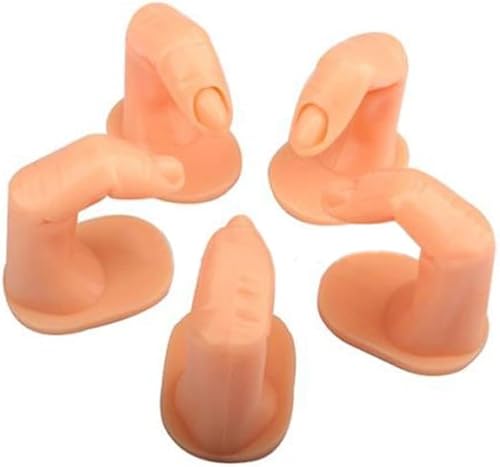 Rosojodg 5 x Fingerspitzen für Acryl, Gel und Nail Art, Maniküre, Hand- und Finger-Übungen Rosojodg 5 x Fingerspitzen für Acryl, Gel und Nail Art, Maniküre, Hand- und Finger-Übungen von Rosojodg