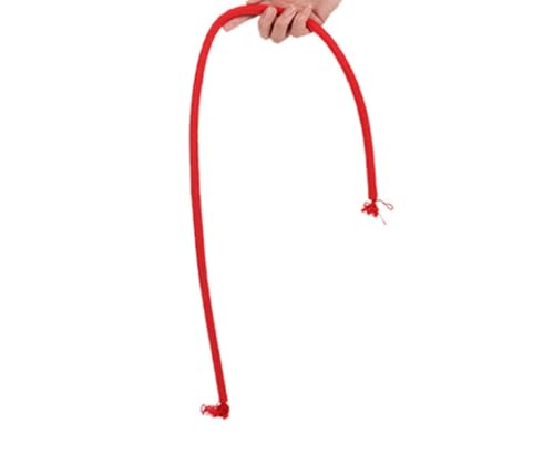 Rotes starres Seil, flexible Zaubertricks, Komödie, Bühne, Nahaufnahme, Seil, Zaubertricks, Mentalismus, Illusion, Gimmick-Requisiten für Komödie, Bühne, Zauberanfänger, einfach zu machen, magische Rotes starres Seil, flexible Zaubertricks, Komödie, Bühne, Nahaufnahme, Seil, Zaubertricks, Mentalismus, Illusion, Gimmick-Requisiten für Komödie, Bühne, Zauberanfänger, einfach zu machen, magische von Rosojodg