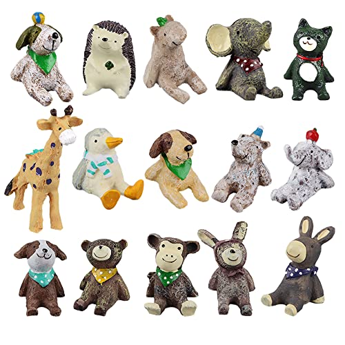 RosyFate 15 Stücke Tierfiguren Wald, Kleine Tiere Figuren Set, Tiere Figuren Kinder, Mini Bauernhof Tierfiguren, Wildtiere Spielzeug Set, Kuh, Eichhörnchen, Hase, AFFE RosyFate 15 Stücke Tierfiguren Wald, Kleine Tiere Figuren Set, Tiere Figuren Kinder, Mini Bauernhof Tierfiguren, Wildtiere Spielzeug Set, Kuh, Eichhörnchen, Hase, AFFE von RosyFate