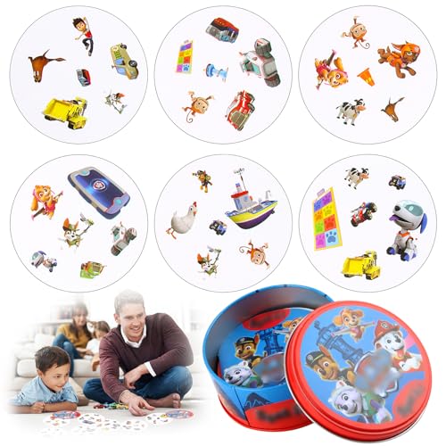 RosyFate Kartenspiele Kinder, Familienspiel, Anime Kartens, Kinder Puzzlespiel, für 2-8 Spieler ab 4 Jahren, Bildungsspiel, Kinderspielzeug Geschenk für Junge Mädchen von RosyFate