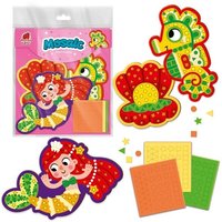 Kreativ-Set Roter Käfer Soft-Mosaik Die kleine Meerjungfrau RK8010-07 von Roter Käfer