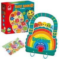 Lernspiel Roter Käfer Busy Book mit Klettverschluss Die Smileys RK1170-04 von Roter Käfer