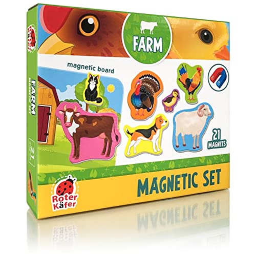 Spielmagneten Set Bauernhoftiere RK2090-01 Spielmagneten Set Bauernhoftiere RK2090-01 von Roter Käfer