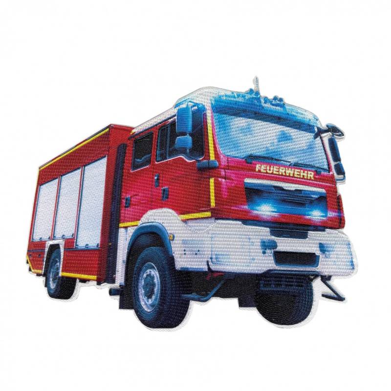 Bügelbild gestickt Feuerwehr von Roth GmbH