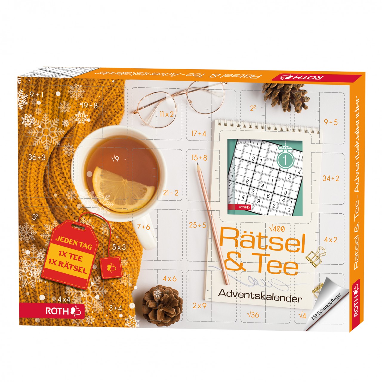 Rätsel & Tee Adventskalender von Roth GmbH
