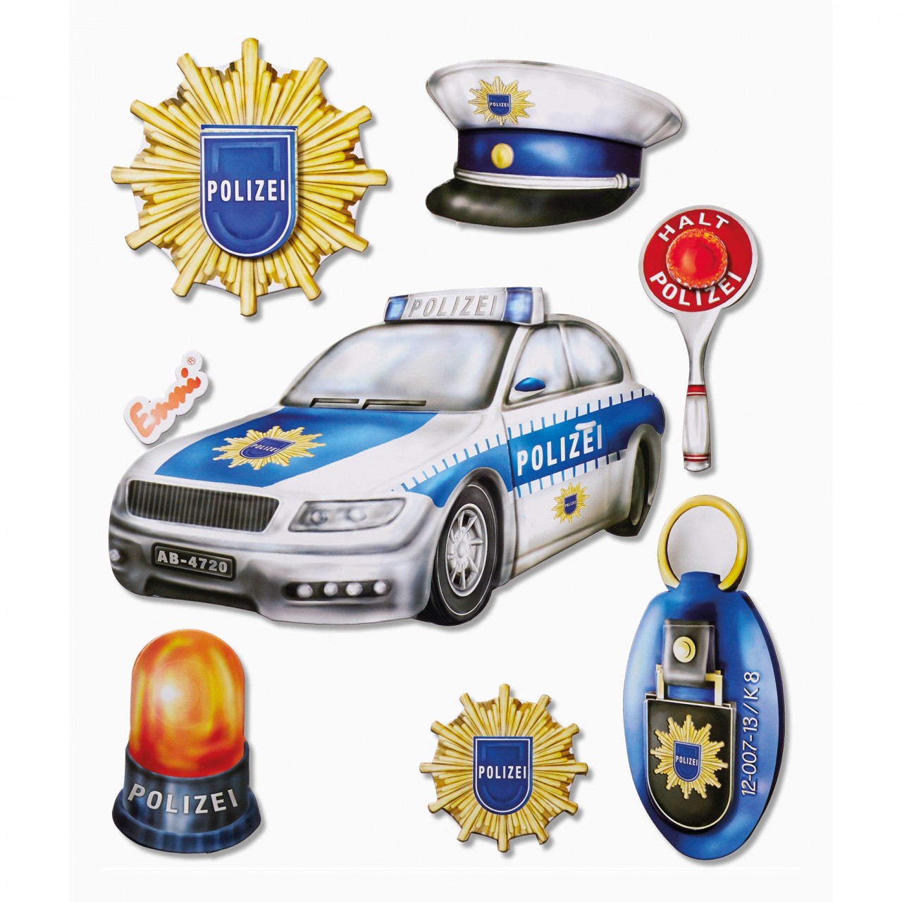 XXL 3D-Sticker Polizei von Roth GmbH