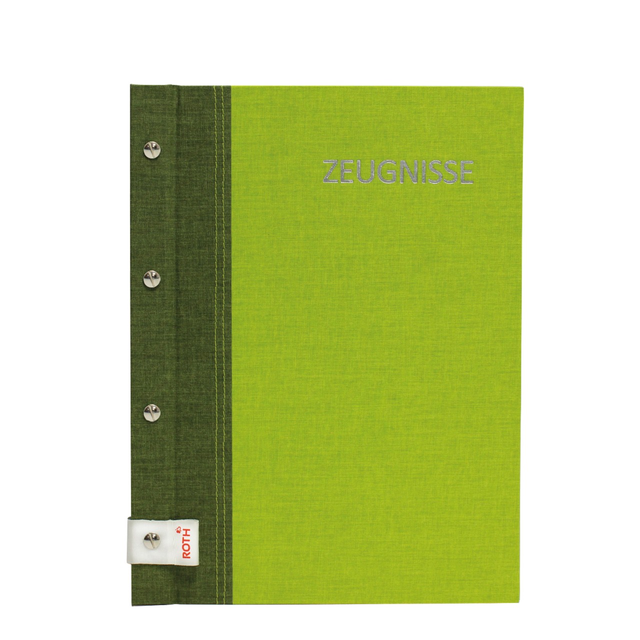 Zeugnismappe Bicolor Olive-Green von Roth GmbH
