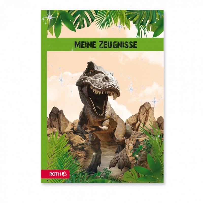 Zeugnismappe Tyrannosaurus mit Folie von Roth GmbH