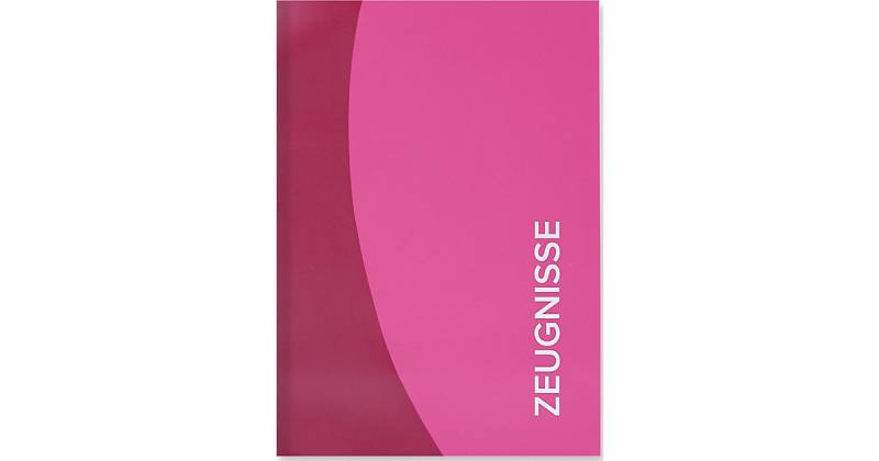 Zeugnismappe Duo rosa, A4, 12 Einlagen pink von Roth