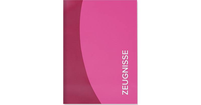 Zeugnismappe Duo rosa, A4, 12 Einlagen pink von Roth