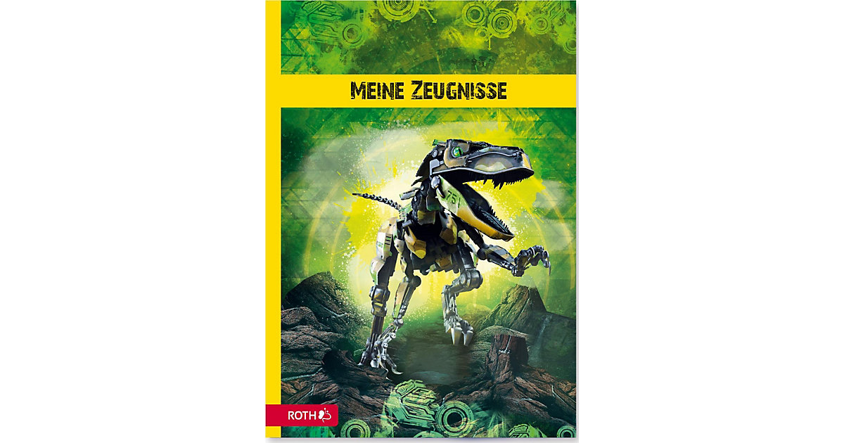 Zeugnismappe Robo-Rex A4, wattiert, inkl. 10 Einlagen mehrfarbig Modell 1 Zeugnismappe Robo-Rex A4, wattiert, inkl. 10 Einlagen mehrfarbig Modell 1 von Roth