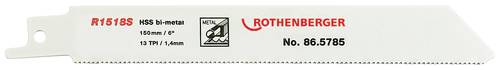 Rothenberger 865785 Universal-Sägeblatt, 150x20x0,9,5er Pack Sägeblatt-Länge 150mm 5St. von Rothenberger