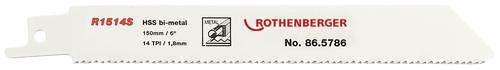 Rothenberger 865786 Universal-Sägeblatt, 150x20x0,9,5er Pack Sägeblatt-Länge 150mm 5St. von Rothenberger