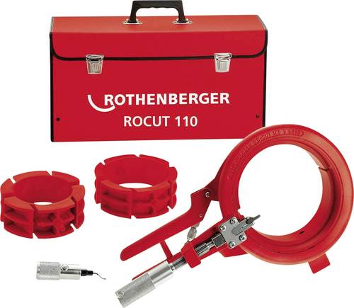 Rothenberger ROCUT® 110 Set für Kunststoffrohre 50, 75 und 110mm 55035 von Rothenberger