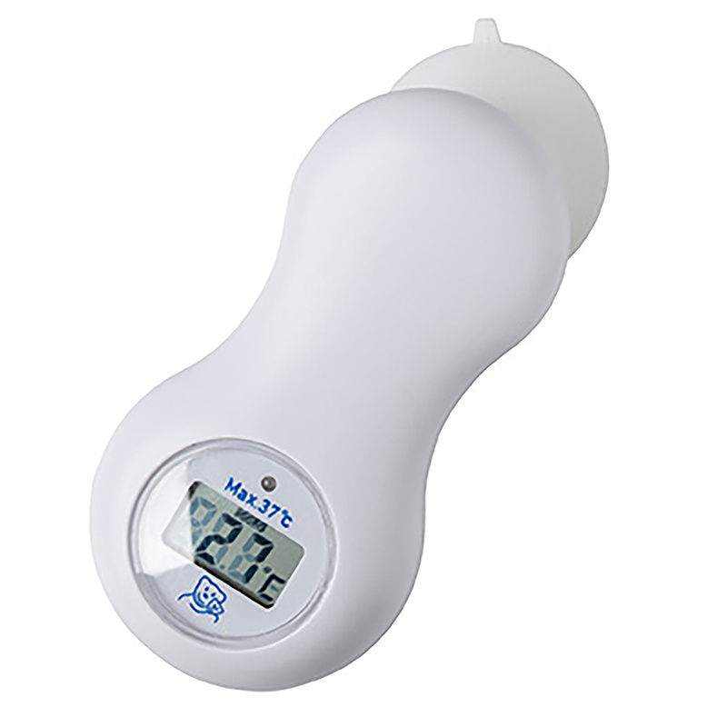 Badethermometer DIGITAL mit Saugnapf (12,5cm) in weiß von Rotho Babydesign