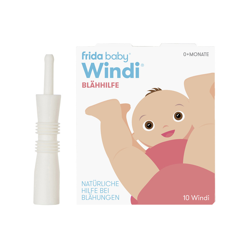 Blähungshilfe FRIDA BABY - WINDI in weiß von Rotho Babydesign