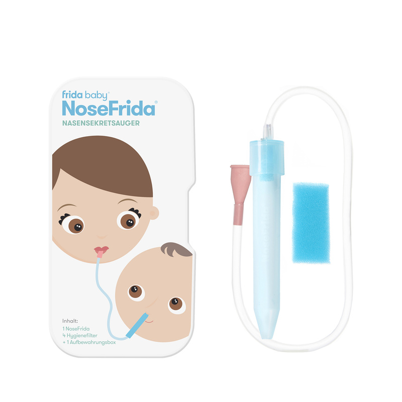 Nasensekretsauger NOSE FRIDA in blau von Rotho Babydesign