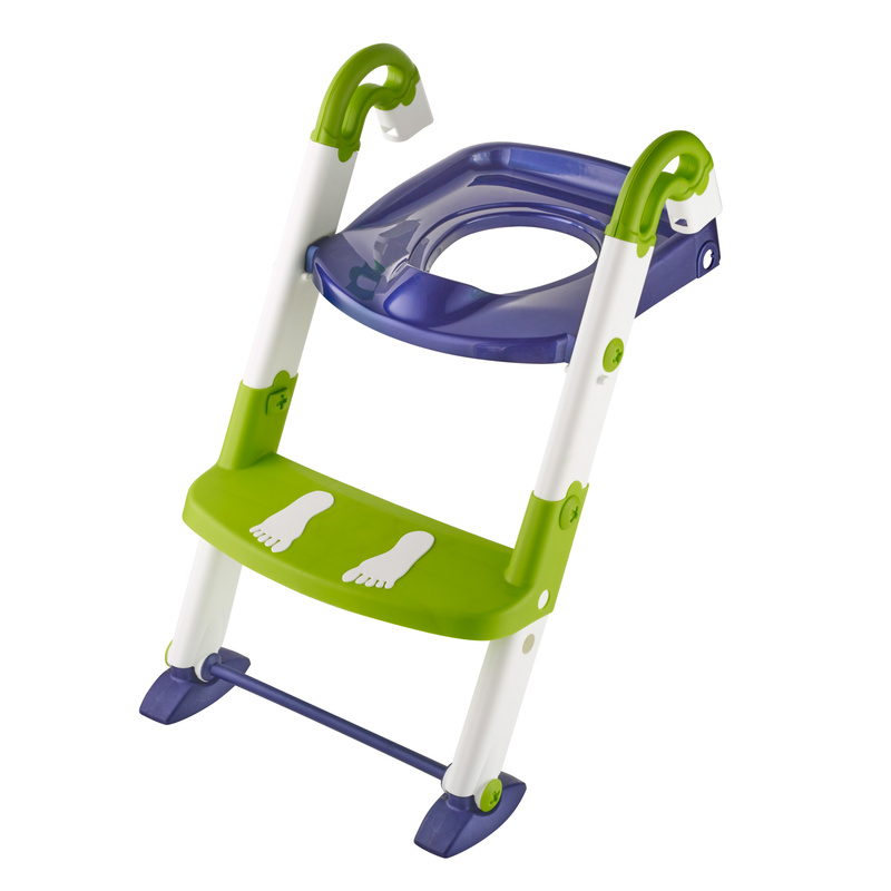 Toilettentrainer KIDS KIT 3 in 1 in blau/grün von Rotho Babydesign