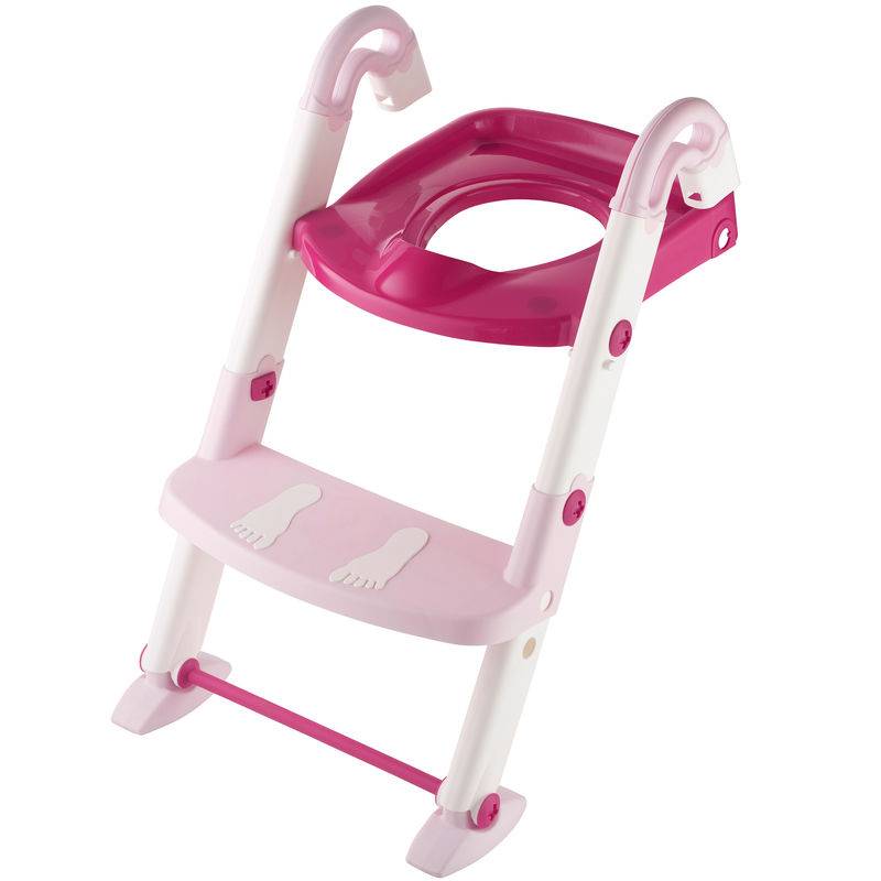 Toilettentrainer KIDS KIT 3 in 1 in pink von Rotho Babydesign