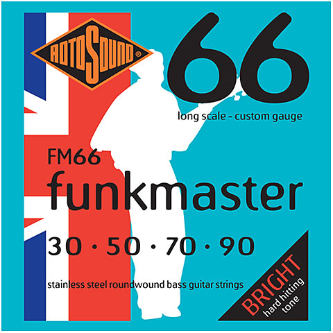 Rotosound Funkmaster 030-090 Saiten E-Bass von Rotosound