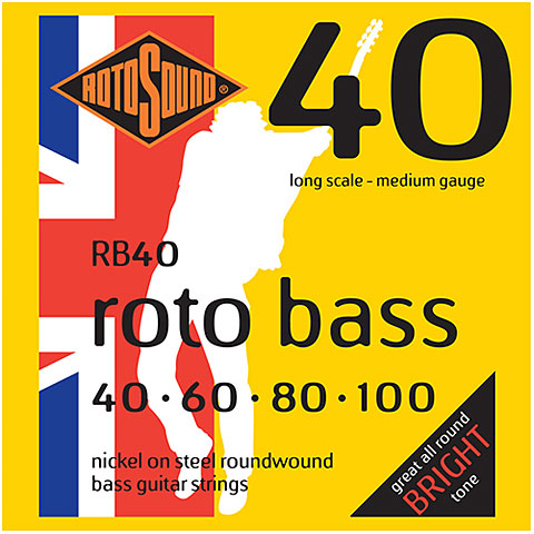Rotosound RB 40 040-100 Saiten E-Bass von Rotosound