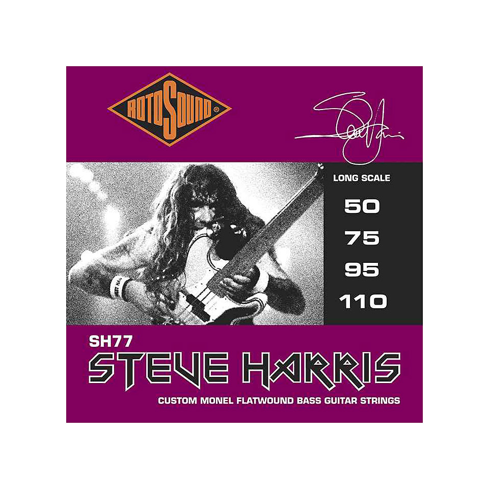 Rotosound Signature SH77 Steve Harris Saiten E-Bass von Rotosound