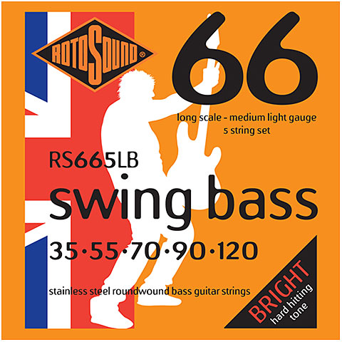 Rotosound Swingbass RS665LB Saiten E-Bass Rotosound Swingbass RS665LB Saiten E-Bass von Rotosound