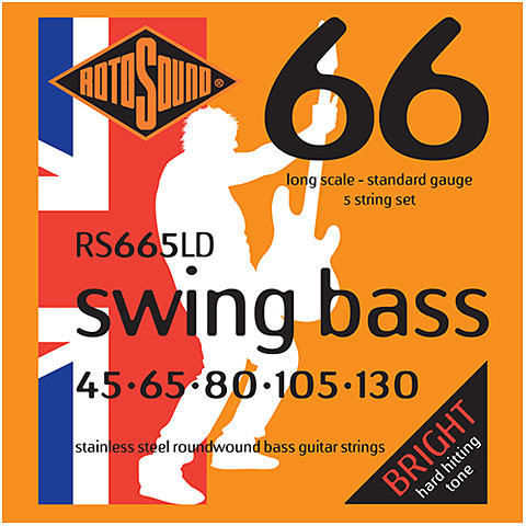 Rotosound Swingbass RS665LD Saiten E-Bass von Rotosound