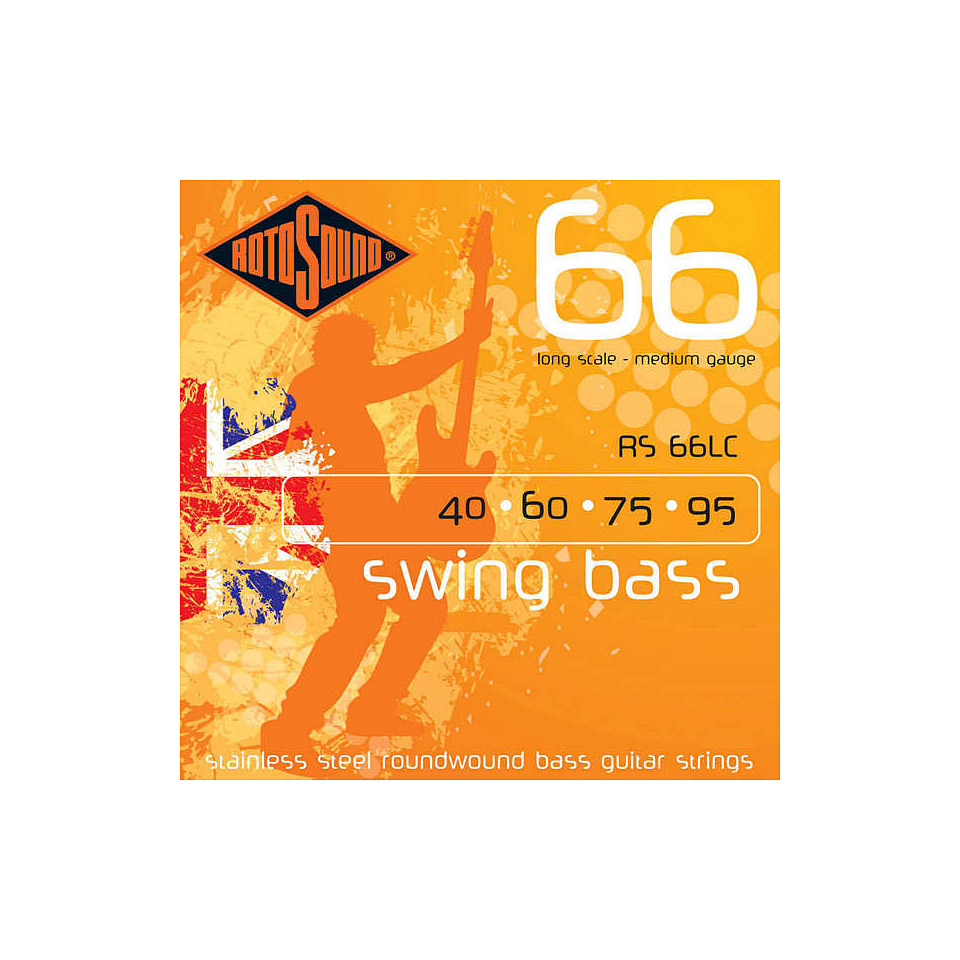 Rotosound Swingbass RS66LC Saiten E-Bass von Rotosound