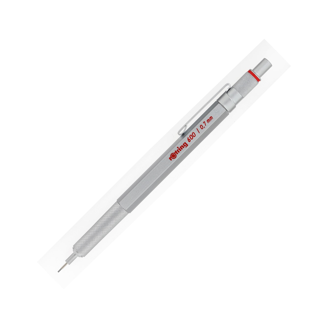 Rotring Druckbleistift 600 0,7 silber Rotring Druckbleistift 600 0,7 silber von Rotring