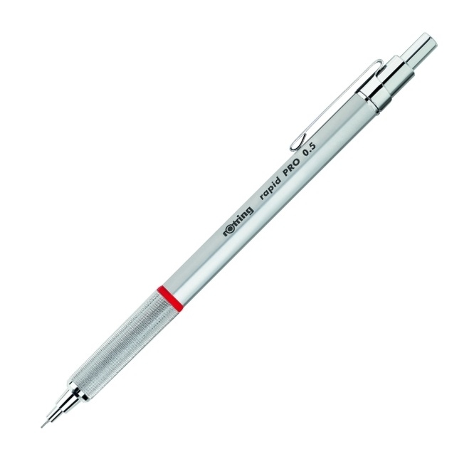 Rotring Druckbleistift rapid Pro 0,5 mm silber Rotring Druckbleistift rapid Pro 0,5 mm silber von Rotring