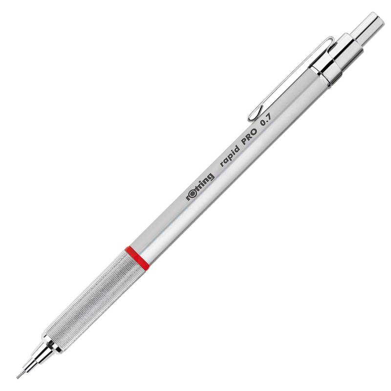 Rotring Druckbleistift rapid Pro 0,7 mm silber von Rotring