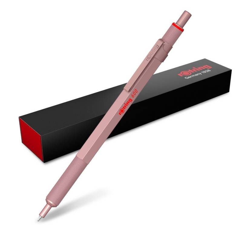 Rotring Kugelschreiber 600 M Metallic Rosegold von Rotring