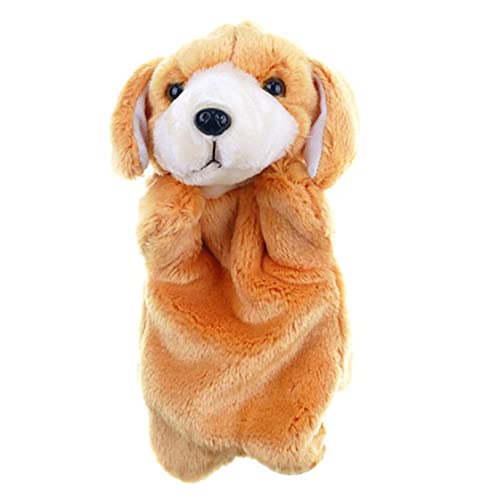 Rouloudun Handpuppen -Tierplüschspielzeug weiche kleine Hunde Handpuppe Bildungsspielzeug für Kinder von Rouloudun