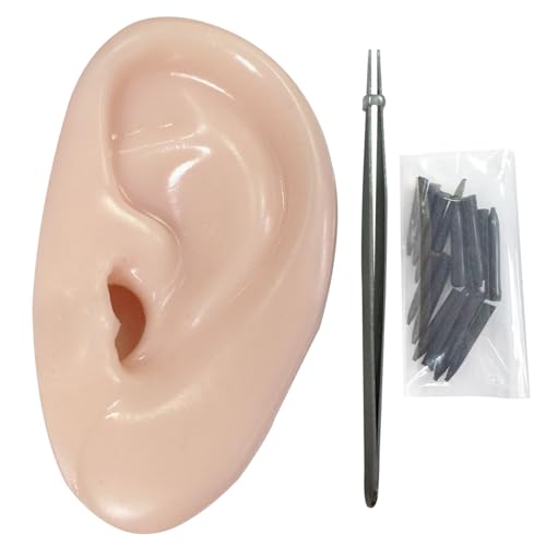 Pimple Popper -Spielzeug mit Ooze, lustigem Ohrpickel -Pickelspielzeug mit Nachfüllbar und Pinzette, Stressabbau -Set -Set -Gift aus. von Rouloudun